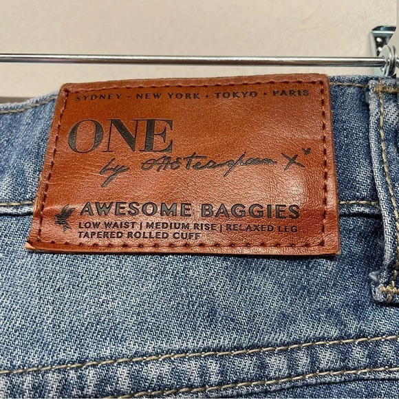 One X One Teaspoon Awesome baggies low waist medium rise relaxed leg tapered - Picture 10 of 11